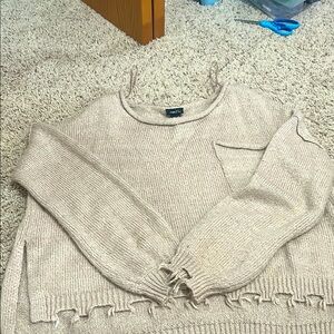 Tan Sweater by
